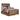 Trinell Youth Panel Bed with 1 Large Storage Drawer - Brown / Full