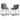 Centiar Dining Chair - Gray