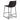 Centiar Counter Height Bar Stool - Black