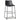 Centiar Pub Height Bar Stool - Black