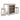 Skempton Counter Height Dining Table and Bar Stools (Set of 3) - White/Light Brown