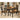 Owingsville Dining Chair - Black/Brown