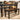 Owingsville Dining Bench - Black/Brown