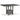 Hallanden Rectangular Counter Height Dining Extension Table - Gray