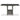 Hallanden Rectangular Counter Height Dining Extension Table - Gray