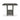 Hallanden Rectangular Counter Height Dining Extension Table - Gray
