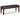 Haddigan Dining Bench - Dark Brown