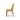 Lyncott Dining Chair - Mustard/Brown