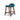Lyncott Counter Height Bar Stool - Blue/Brown