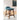 Lyncott Counter Height Bar Stool - Blue/Brown