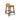 Lyncott Counter Height Bar Stool - Mustard/Brown