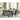 Tyler Creek Dining Bench - Black/Grayish Brown