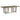 Chrestner Rectangular Dining Table - Gray