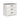 Shawburn Chest of Drawers - White/Dark Charcoal Gray