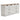 Vaibryn Dresser - Two-tone / 6 Drawer