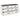 Shawburn Dresser - Whitewash/Charcoal Gray / 6 Drawer