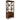 Baldridge 75" Bookcase - Rustic Brown