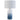Lemrich Table Lamp - White/Teal