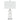 Malise Table Lamp - White
