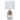 Jaslyn Table Lamp - Silver Finish