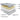 12 Inch Memory Foam Mattress - White / Twin