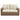 Sandy Bloom Outdoor Loveseat with Cushion - Beige