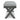 Elite Park Outdoor Bench with Cushion - Gray