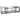 Donnesta Rectangular Table (Set of 3) - Gray/Black