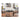 Airdon Rectangular Table (Set of 3) - Bronze Finish