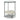 Bodalli Round End Table - Ivory/Chrome