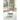 Bodalli Round End Table - Ivory/Chrome
