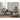 Noorbrook Rectangular Table (Set of 3) - Black/Pewter