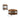 Roybeck Round Table (Set of 3) - Light Brown/Bronze