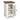 Wystfield Rectangular Chairside End Table - White/Brown