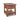 Woodboro Rectangular End Table - Dark Brown
