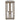 Loyaska Rectangular Sofa Table - Brown/Ivory