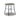 Laverford Round End Table - Chrome/Black