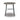 Laverford Round End Table - Chrome/Black