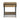 Fridley Rectangular End Table - Brown/Black
