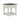 Havalance Square End Table - White/Gray