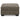 Mahoney Oversized Accent Ottoman - Chocolate