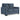 Rannis Twin Sofa Sleeper - Navy