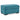 Keerwick Ottoman - Teal