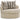 Lofwood Swivel Accent Chair - Oatmeal