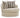 Lofwood Swivel Accent Chair - Oatmeal