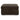 Midnight-Madness Oversized Accent Ottoman - Chocolate