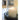 Saskia Candle Holder - Clear/Black