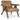 Goda Accent Chair - Caramel