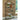 Bernonly 72" Bookcase - Antique Bronze Finish