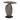 Cormmet Round Accent Table - Brown/Black